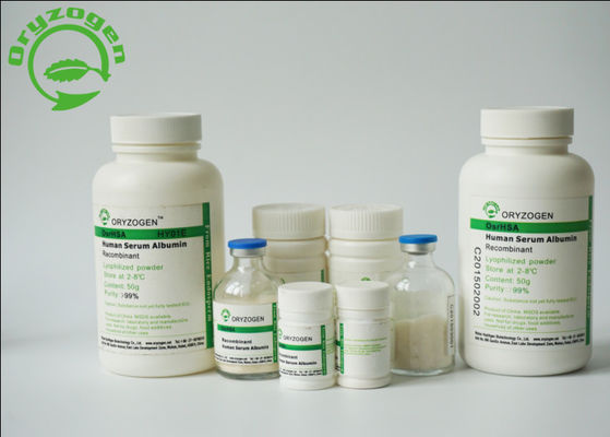 Medio libre animal recombinante mamífero de RecHSA 66.5kD de la albúmina de suero del cultivo celular