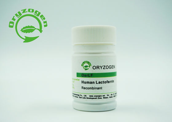 Lactoferrina recombinante Lyophiized de la mayor el de 95% pureza del anti-bacteriano con la sal inorgánica