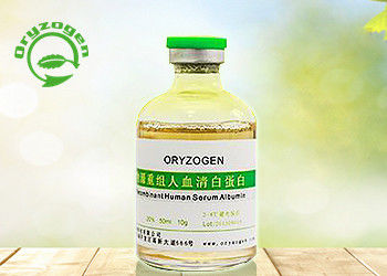Albúmina de suero humana recombinante equivalente del ISO PHSA OsrHSA