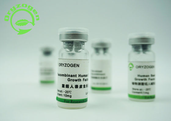 La pureza epidérmica humana recombinante SDS-PAGE del factor de crecimiento del factor de crecimiento de la alta bioactividad EGF el 98% determinó