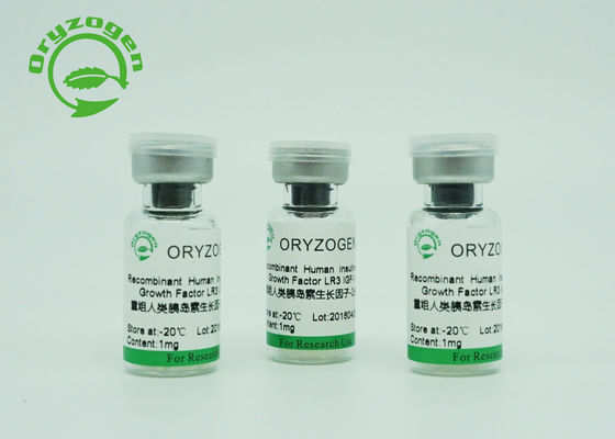 Bioactividad larga de las unidades R3 1 X10^6 del establo IGF 1 recombinante de la pureza mayor de 90%/magnesio