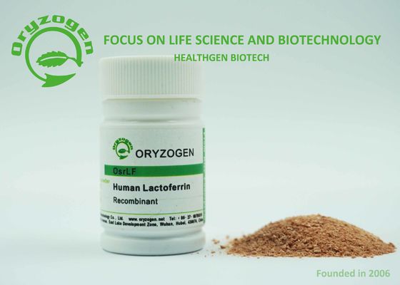 El origen humano recombinante ISO del grano del arroz de la proteína del pH 7.0-7.5 Lacto Ferrin certificó