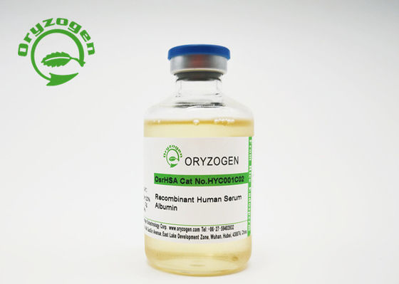 Albúmina de suero humana recombinante del grado del excipiente Xeno Free