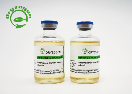 Grano líquido OsrHSA del arroz para MRNA Protectant vaccíneo